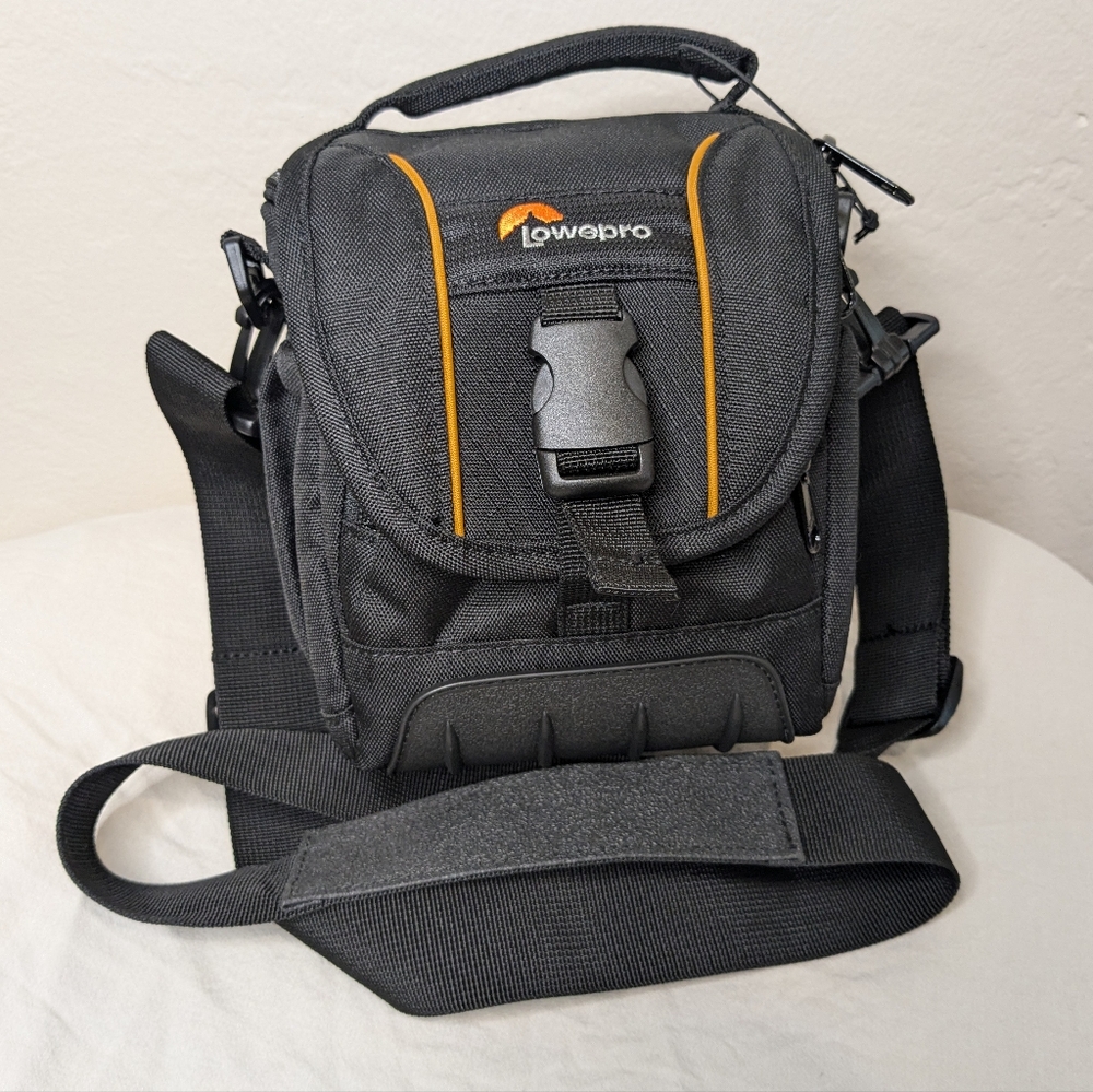 Lowepro Aventura SH 120 II Black Orange Shoulder Camera Bag